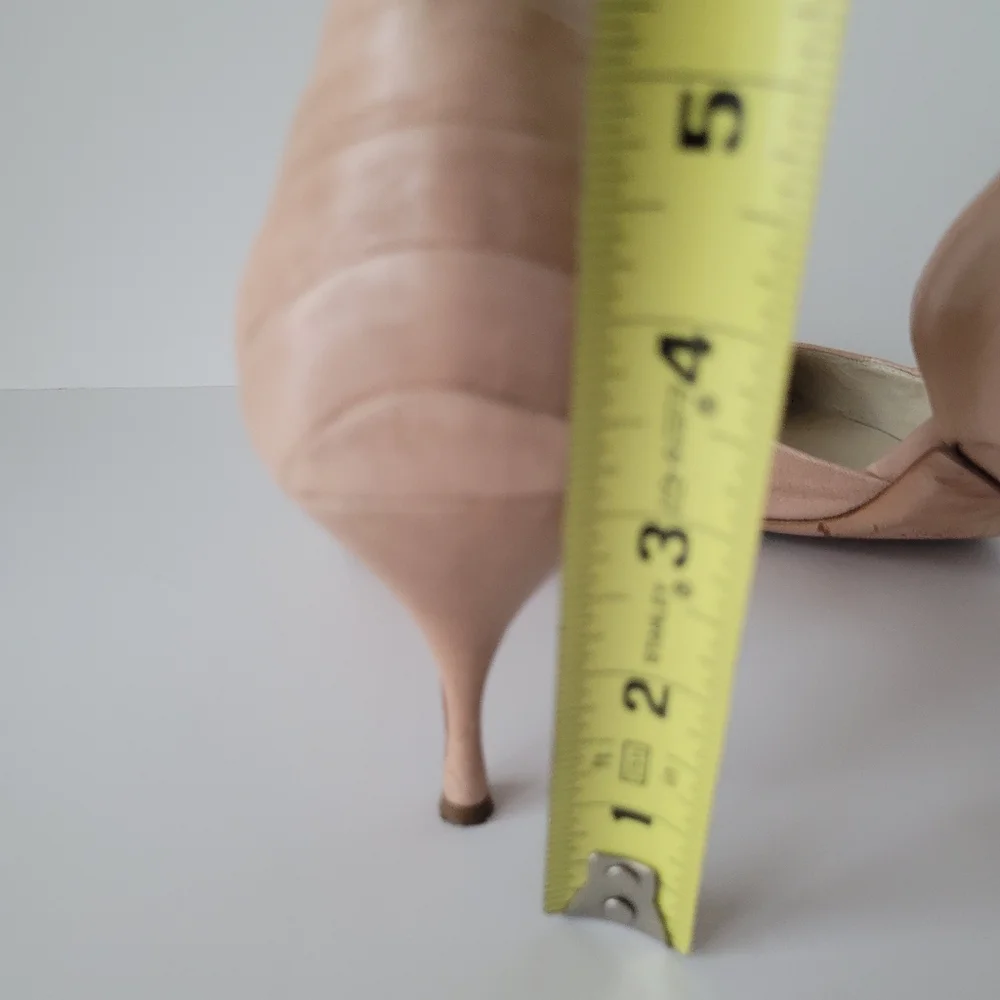 Prada Nude Heel Shoe Neiman Marcus - Picture 6 of 17